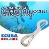image:imageScuba Choice Scuba Dive 4 Stainless Steel Double Ended Snap Bolt