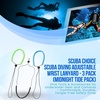 image:imageScuba Choice Scuba Diving Adjustable Wrist Lanyard  Dive Tools amp Accessories for Underwater Gear and Cameras  Comfortable Durable TangleFree Safety StrapMidnight Tide Pack