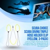 image:imageScuba Choice Scuba Diving Adjustable Wrist Lanyard  Dive Tools amp Accessories for Underwater Gear and Cameras  Comfortable Durable TangleFree Safety StrapYellow