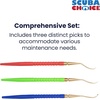 image:imageScuba Choice Scuba Diving Brass ORing Pick Set 3Piece  Durable Brass Tools for Precision Maintenance Prevents Damage to Parts Ideal for ORing Removal amp Replacement