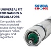 image:imageScuba Choice Scuba Diving HP Swivel Spool wORingSilver