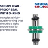 image:imageScuba Choice Scuba Diving HP Swivel Spool wORingSilver