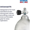 image:imageScuba Choice Scuba Diving Tank Cylinder Valve Oval Shape KnobBlack