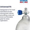 image:imageScuba Choice Scuba Diving Tank Cylinder Valve Oval Shape KnobBlue