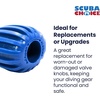 image:imageScuba Choice Scuba Diving Tank Cylinder Valve Oval Shape KnobBlue