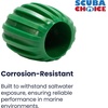 image:imageScuba Choice Scuba Diving Tank Cylinder Valve Oval Shape KnobGreen