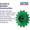 image:imageScuba Choice Scuba Diving Tank Cylinder Valve Oval Shape KnobGreen