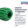 image:imageScuba Choice Scuba Diving Tank Cylinder Valve Oval Shape KnobGreen