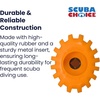image:imageScuba Choice Scuba Diving Tank Cylinder Valve Oval Shape KnobOrange