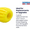 image:imageScuba Choice Scuba Diving Tank Cylinder Valve Oval Shape KnobYellow