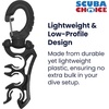 image:imageScuba Choice Scuba Diving Triple Hose Holder Clip  Low amp High Pressure Hose Organizer for Regulators amp Octopus Setup Durable Dive AccessoriesBlack