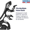 image:imageScuba Choice Scuba Diving Triple Hose Holder Clip  Low amp High Pressure Hose Organizer for Regulators amp Octopus Setup Durable Dive AccessoriesBlack