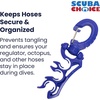 image:imageScuba Choice Scuba Diving Triple Hose Holder Clip  Low amp High Pressure Hose Organizer for Regulators amp Octopus Setup Durable Dive AccessoriesBlue