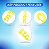 image:imageScuba Choice Scuba Diving Triple Hose Holder Clip  Low amp High Pressure Hose Organizer for Regulators amp Octopus Setup Durable Dive AccessoriesYellow