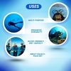 image:imageScuba Choice Swivel Eye Snap Hooks with Webbing Strap Marine Grade 314 Industrial Brass Hook for Flags Scuba Diving and Leashes  Heavy Duty Solid Brass Snap Hooks for Reliable Gear Attachment325 with strap