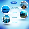 image:imageScuba Choice Swivel Eye Snap Hooks with Webbing Strap Marine Grade 314 Industrial Brass Hook for Flags Scuba Diving and Leashes  Heavy Duty Solid Brass Snap Hooks for Reliable Gear Attachment35
