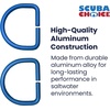 image:imageScuba ChoiceScuba Choice Aluminum BCD DRing SetBlue