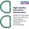 image:imageScuba ChoiceScuba Choice Aluminum BCD DRing SetGreen