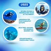 image:imageScuba Clips Lanyard with Dual Clips and Quick Release Buckle Scuba Accessory for Diving Dive Clip for Equipment EssentialsBlack