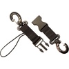 image:imageScuba Clips Lanyard with Dual Clips and Quick Release Buckle Scuba Accessory for Diving Dive Clip for Equipment EssentialsBlack
