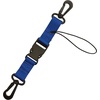image:imageScuba Clips Lanyard with Dual Clips and Quick Release Buckle Scuba Accessory for Diving Dive Clip for Equipment EssentialsBlue