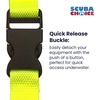 image:imageScuba Clips Lanyard with Dual Clips and Quick Release Buckle Scuba Accessory for Diving Dive Clip for Equipment EssentialsYellow