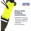 image:imageScuba Clips Lanyard with Dual Clips and Quick Release Buckle Scuba Accessory for Diving Dive Clip for Equipment EssentialsYellow