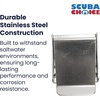 image:imageScuba Diving Aluminum Weight Belt Buckle with 3 SlotsSilver
