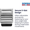 image:imageScuba Diving Aluminum Weight Belt Buckle with 3 SlotsSilver