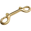 image:imageScuba Choice Diving Brass Clip Double Ended Snap Bolt 4 Inch Heavy Duty Marine Scuba Accessory Gear Hook Durable Solid Brass Dive Gear Clip1