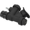 image:imageScuba Choice Scuba Diving Universal BCD 45Degree Oral Power Inflator  Compatible with 1 Flex Hose  Easy Replacement  Durable Design Black Made in USA