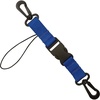 image:imageScuba Clips Lanyard with Dual Clips and Quick Release Buckle Scuba Accessory for Diving Dive Clip for Equipment EssentialsBlue