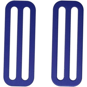 image:imageScuba Choice Aluminum Weight Belt Webbing Keepers  2 Pairs Fits 2 Belts  HeavyDuty Scuba Diving Gear Accessory Secure Strap Retainers for Buoyancy Control amp Dive StabilityBlue