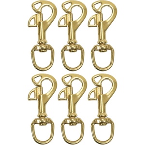 image:imageScuba Choice Diving Butterfly Swivel 325 Brass Bolt Snap Heavy Duty Marine Scuba Accessory Gear Hook Durable Solid Brass Dive Gear Clip6