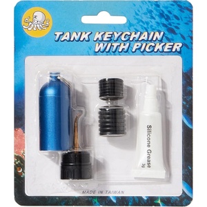 image:imageScuba Choice Mini Dive Tank ORing Repair Kit with 3g Silicone Grease Includes Pick amp 10 Replacement ORingsBlue