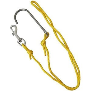 image:imageScuba Choice Scuba Diving Reef Dri Hook with 45 Line and Stainless Steel Clip Snap