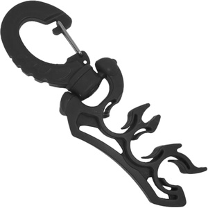 image:imageScuba Choice Scuba Diving Triple Hose Holder Clip  Low amp High Pressure Hose Organizer for Regulators amp Octopus Setup Durable Dive AccessoriesBlack