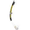 image:imageCressi Foldable Adult Dry Snorkel for Scuba Diving Snorkeling  Alpha Ultra Dry Made in ItalyBlackYellowClear