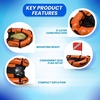 image:imagePalantic Scuba Diving Inflatable Gangway Float Boat with Dive Flag amp Air Pump Orange