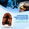 image:imagePalantic Scuba Diving Inflatable Gangway Float Boat with Dive Flag amp Air Pump Orange