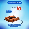 image:imagePalantic Scuba Diving Inflatable Gangway Float Boat with Dive Flag amp Air Pump Orange