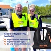 image:imageScuba Choice Adult Snorkel Vest with Name Box Inflatable Snorkeling Vest for Adults Easy Oral Inflator amp Removable StrapBlack