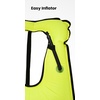 image:imageScuba Choice Adult Snorkel Vest with Name Box Inflatable Snorkeling Vest for Adults Easy Oral Inflator amp Removable StrapNeon Yellow