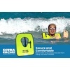 image:imageScuba Choice Adult Snorkel Vest with Name Box Inflatable Snorkeling Vest for Adults Easy Oral Inflator amp Removable StrapNeon Yellow