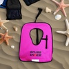 image:imageScuba Choice Adult Snorkel Vest with Name Box Inflatable Snorkeling Vest for Adults Easy Oral Inflator amp Removable StrapPurple