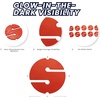 image:imageScuba Choice Cave Diving Line Circle Marker 10pcs PackOrange