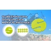image:imageScuba Choice Cave Diving Line Circle Marker 10pcs PackYellow