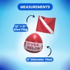 image:imageScuba Choice Diver Below Inflatable Signal Floater with Dive Flag  13 Diameter Red for Safety and Visibility in Water 12 x 11 Flag Durable Easy to Use Ideal Diving Boating amp Water Sports