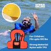 image:imageScuba Choice Kids Snorkel Vest with Front Pocket amp Whistle Orange  Adjustable Lightweight Inflatable Vests for Kids Up to 100lbs Easy Oral Inflator Removable Strap Portable Water Safety Gear