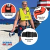 image:imageScuba Choice Kids Snorkel Vest with Front Pocket amp Whistle Orange  Adjustable Lightweight Inflatable Vests for Kids Up to 100lbs Easy Oral Inflator Removable Strap Portable Water Safety Gear